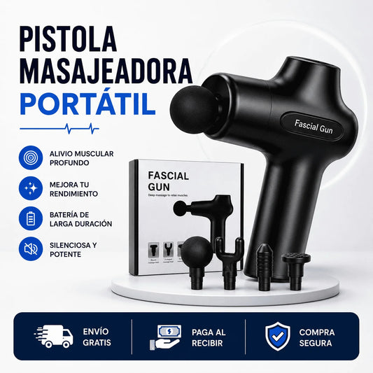 Pistola Masajeadora Pórtatil