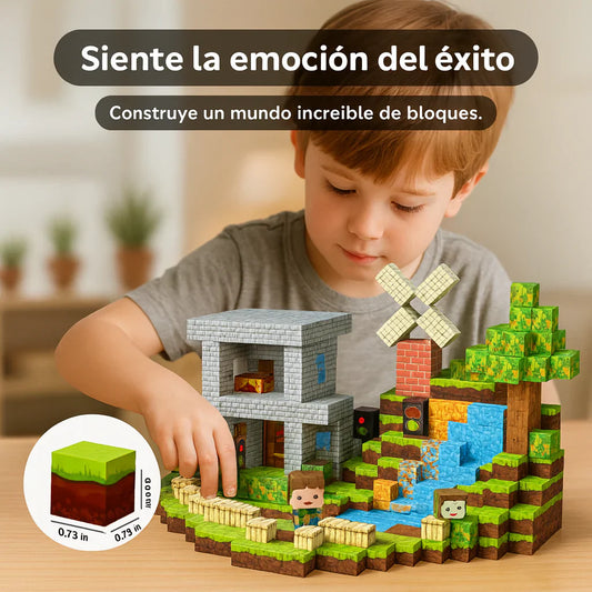 Bloques magnéticos Minecraft