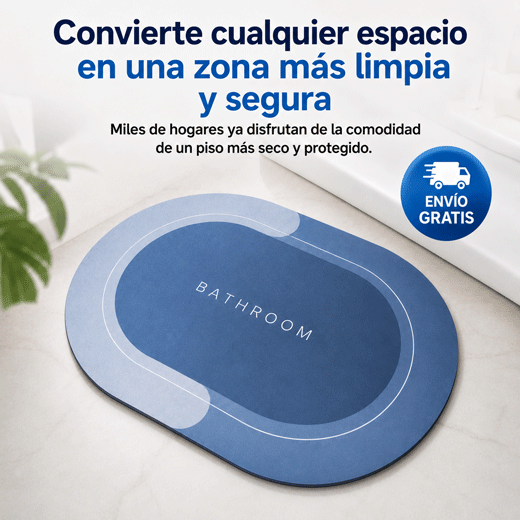 Alfombra De Baño Antideslizante