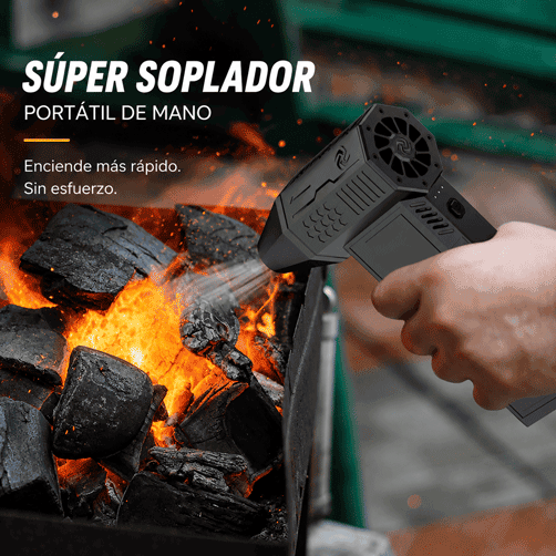 Soplador De Aire Turbo De Mano - Limpieza Potente Sin Cables en Segundos